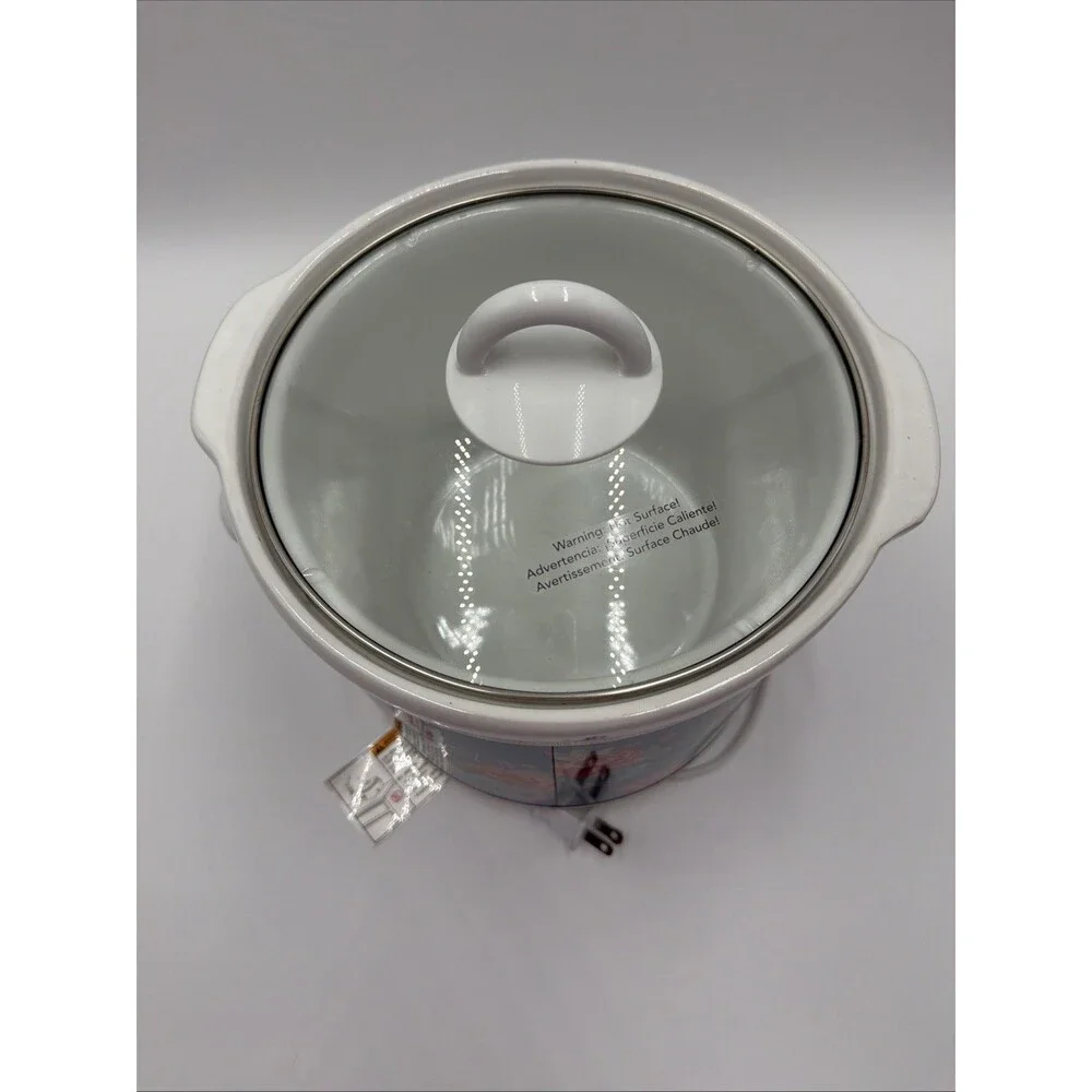 The Pioneer Woman Floral Blue Slow Cooker 2-6 qt Glass Lid Keep Warm 3-Setting